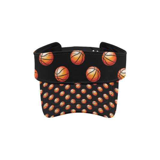 Basketball Pattern Print Design 01 Unisex Sun Visor