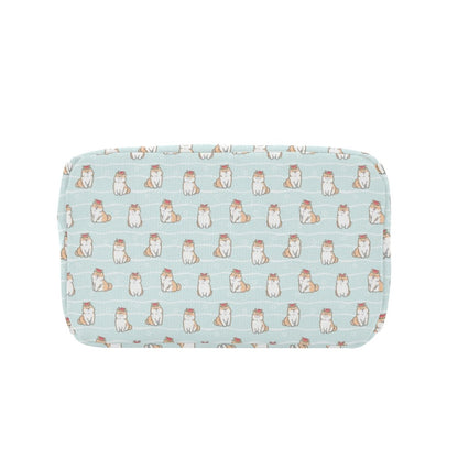 Shiba Inu Print Design LKS3011 Insulated Lunch Bag