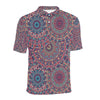 Boho Pattern Print Design 05 Men Polo Shirt