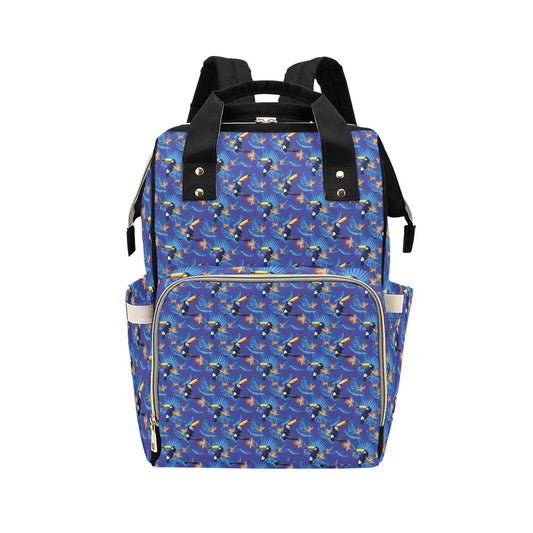 Toucan Print Design LKS306 Diaper Bag Backpack