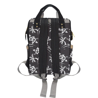 Palm Tree Pattern Print Design PT02 Diaper Bag Backpack