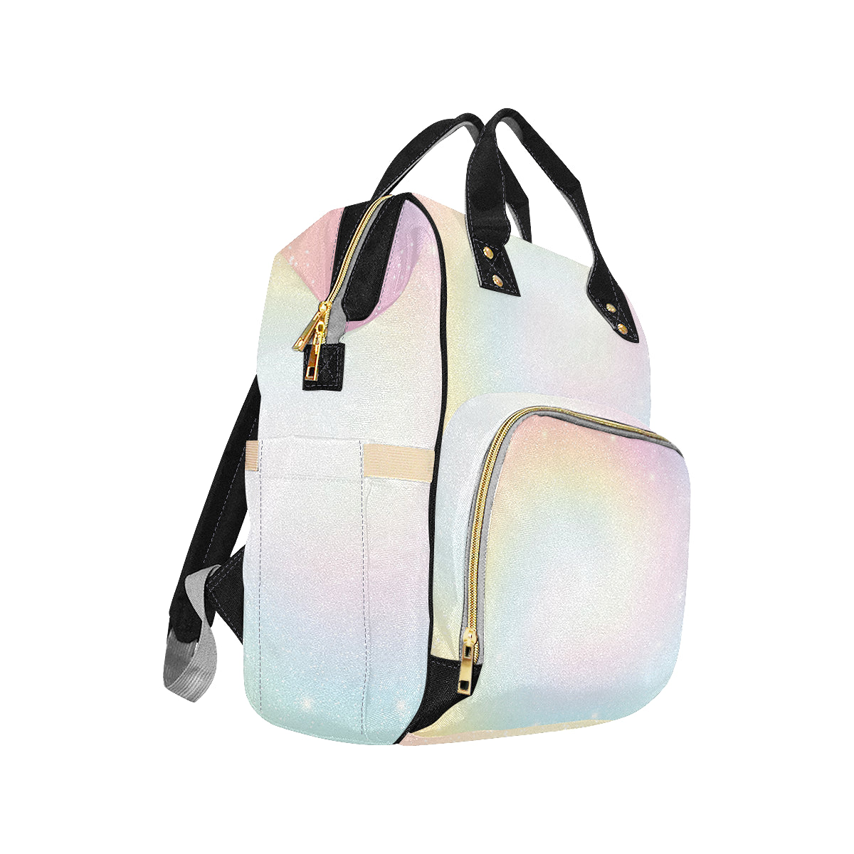 Nebula Pattern Print Design A02 Diaper Bag Backpack