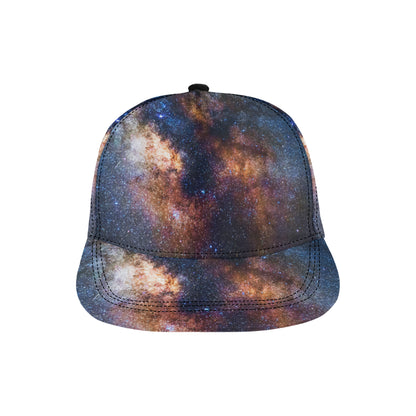 Celestial Milky way Galaxy Snapback Cap