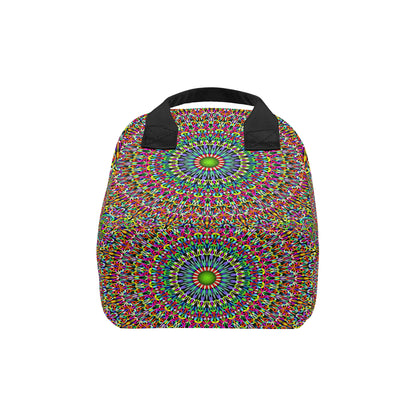 Bohemian Colorful Style Print Insulated Lunch Bag