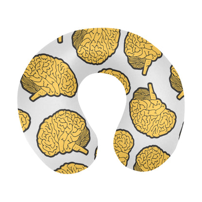 Psychology Pattern Print Design A01 U-Shaped Travel Neck Pillow