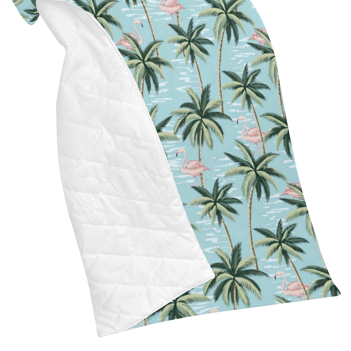 Palm Tree Pattern Print Design PT05 Premium Quilt