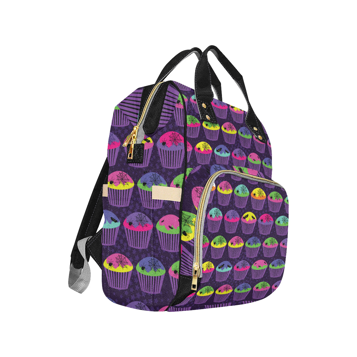 CupCake Halloween Diaper Bag Backpack