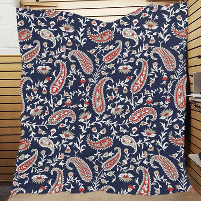 Paisley Pattern Print Design A05 Premium Quilt