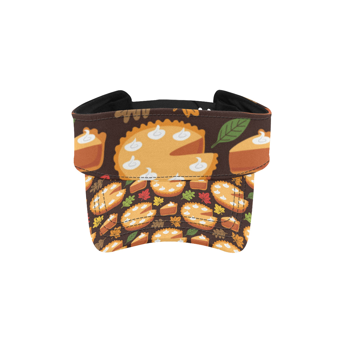 Pie Pattern Print Design A03 Unisex Sun Visor