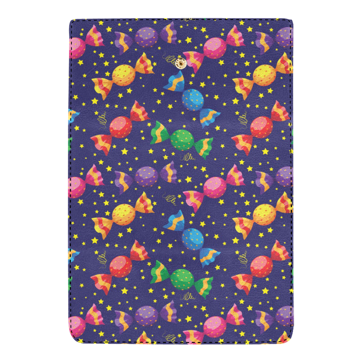 Candy Pattern Print Design CA06 Women's Trifold Wallet