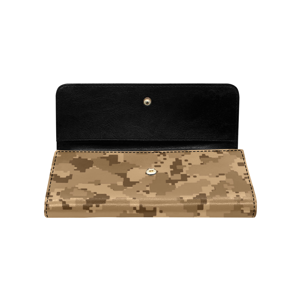 ACU Desert Digital Pattern Print Design 01 Women's Trifold Wallet