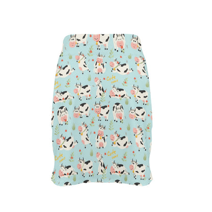 Cattle Print Design LKS403 17" Golf & Pickleball Skort with Pockets