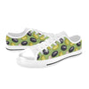 Olive Print Design LKS301 Women's White Low Top Shoes