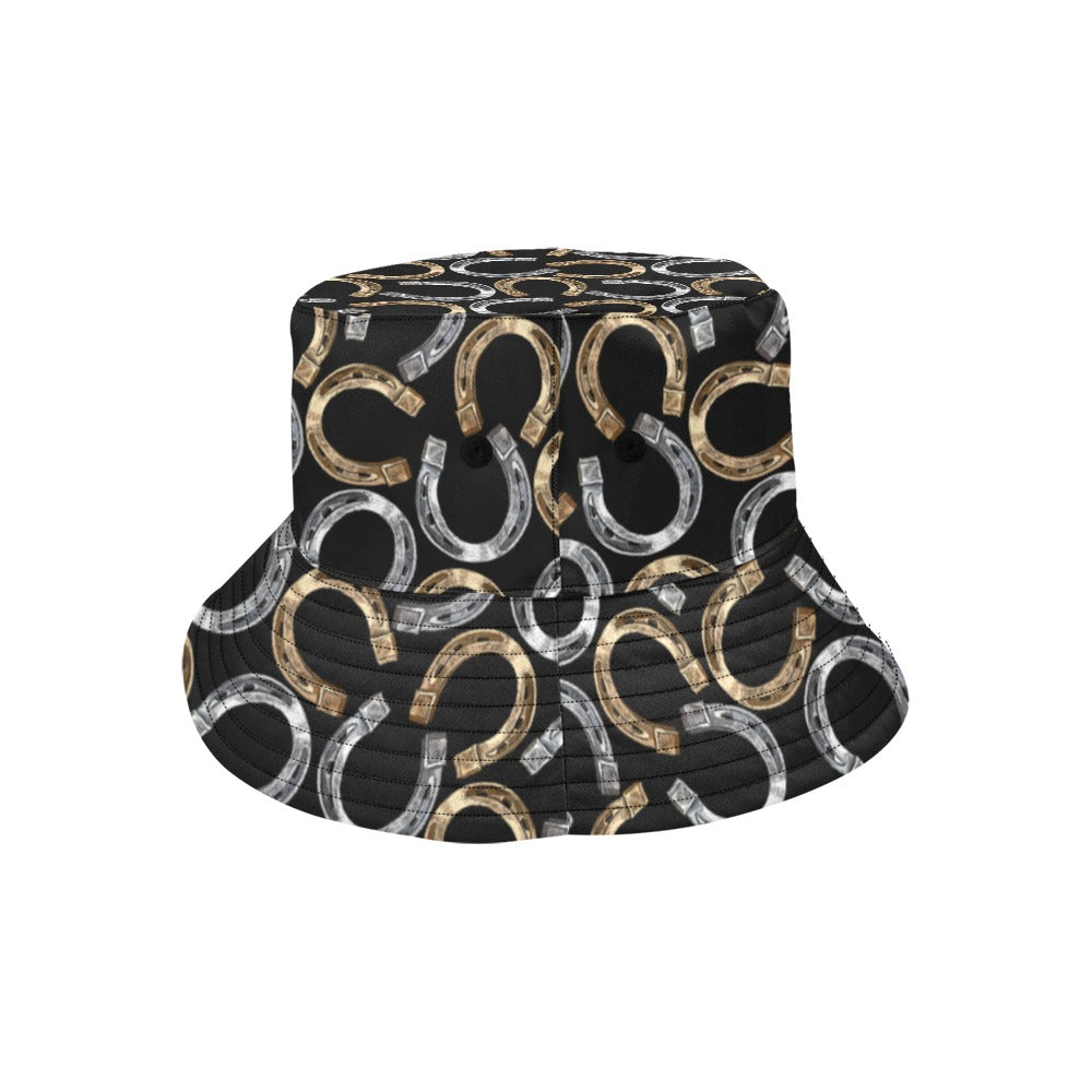 Horseshoe Print Design LKS305 Unisex Bucket Hat