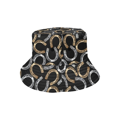 Horseshoe Print Design LKS305 Unisex Bucket Hat