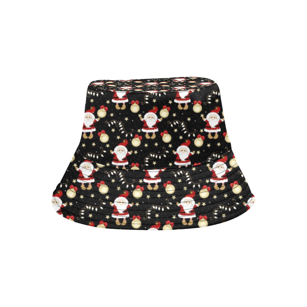 Santa Christmas Themed Print Design LKS307 Unisex Bucket Hat
