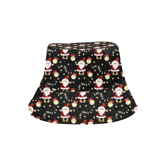 Santa Christmas Themed Print Design LKS307 Unisex Bucket Hat