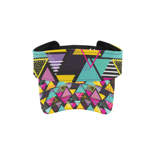 Geometric Colorful Pattern Print Design 02 Unisex Sun Visor