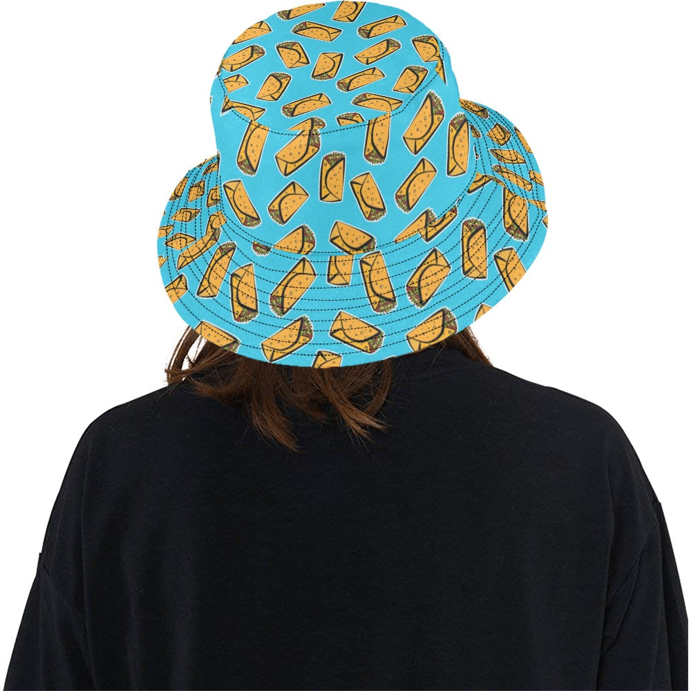 Burrito Print Design LKS301 Unisex Bucket Hat