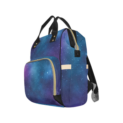 Nebula Pattern Print Design A01 Diaper Bag Backpack