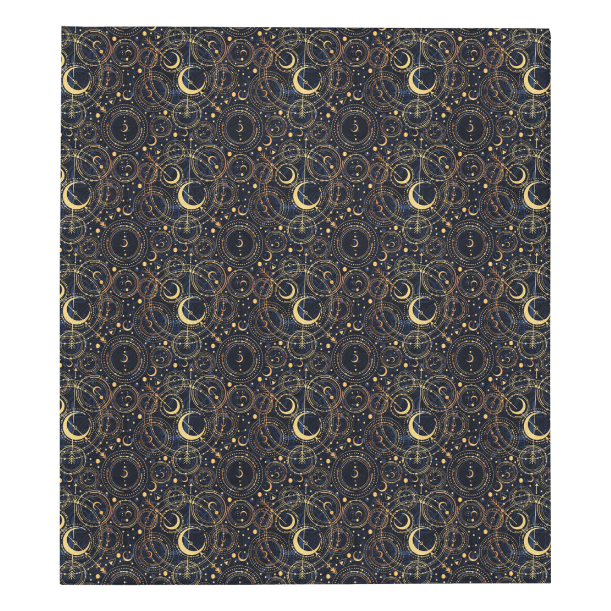 Celestial Pattern Print Design 04 Premium Quilt
