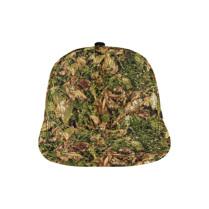 Camo Realistic Tree Forest Texture Print Snapback Cap