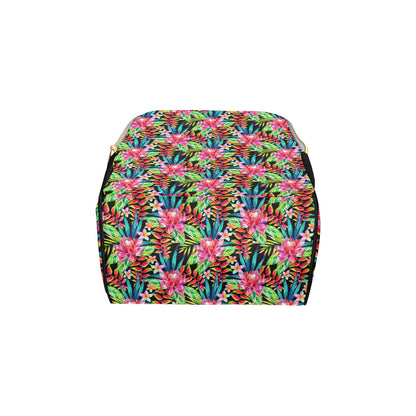 Heliconia Pattern Print Design HL02 Diaper Bag Backpack