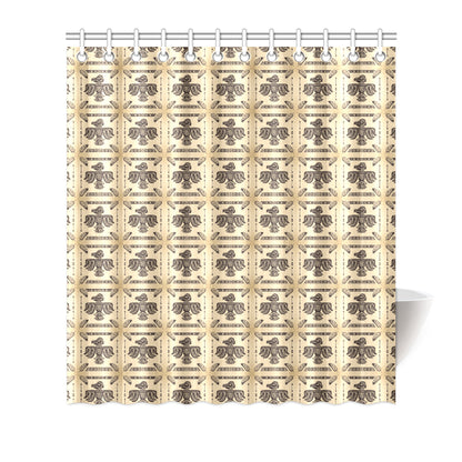 Native American Themed Design Print Shower Curtain