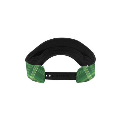 Irish Plaid Pattern Print Design 02 Unisex Sun Visor