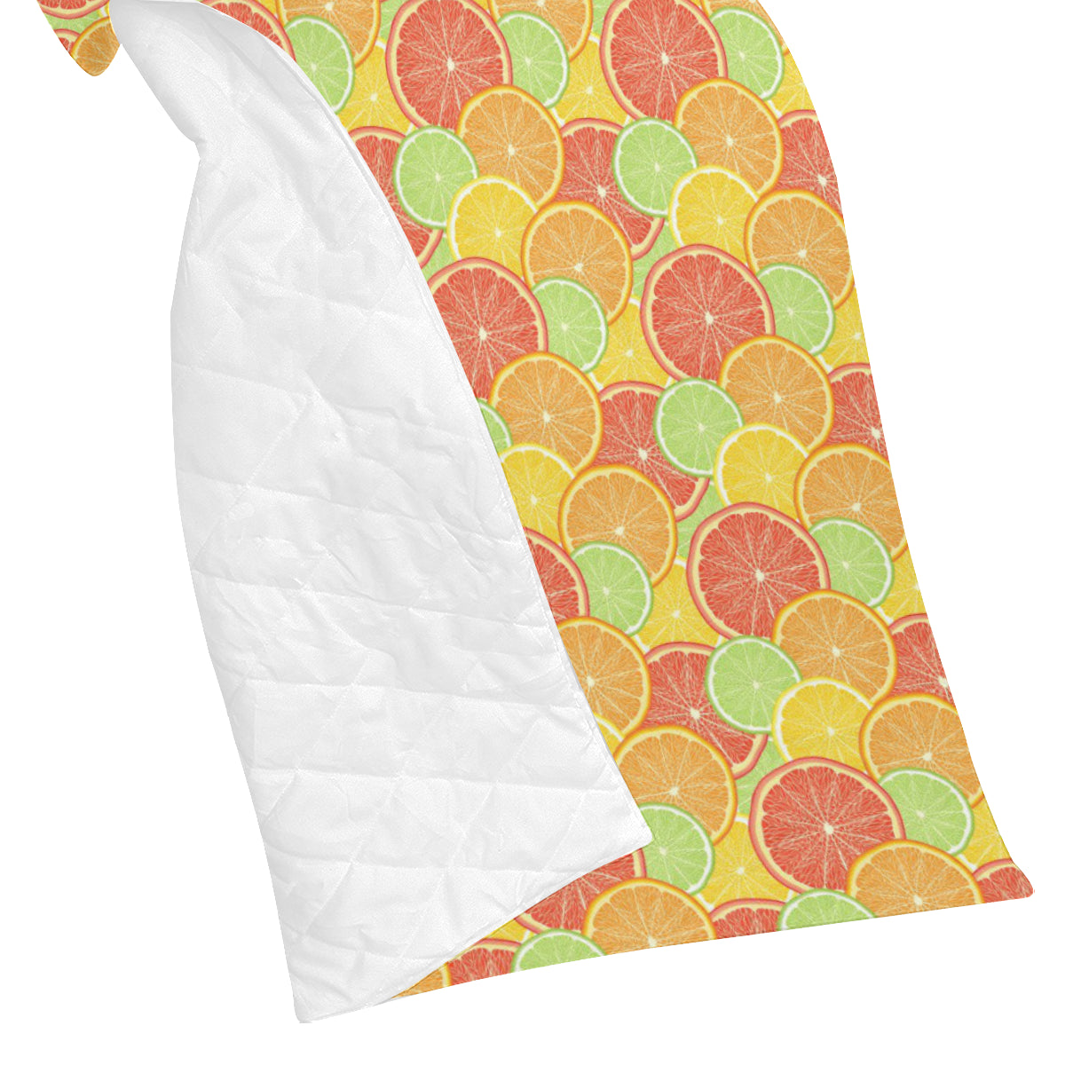 Grapefruit Pattern Print Design GF01 Premium Quilt
