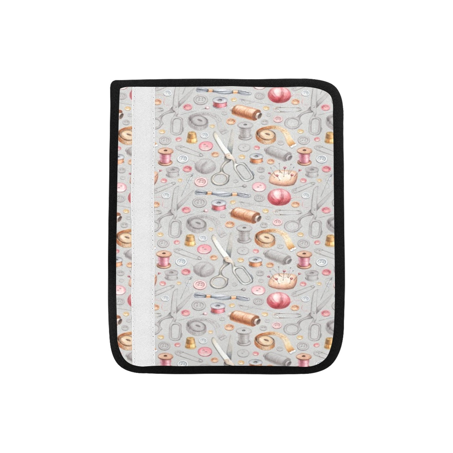 Sewing Equipment Print Design LKS302 Car Seat Belt Cover