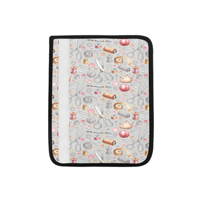 Sewing Equipment Print Design LKS302 Car Seat Belt Cover