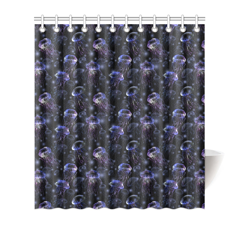 Jellyfish Themed Shower Curtain