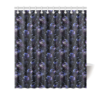 Jellyfish Themed Shower Curtain