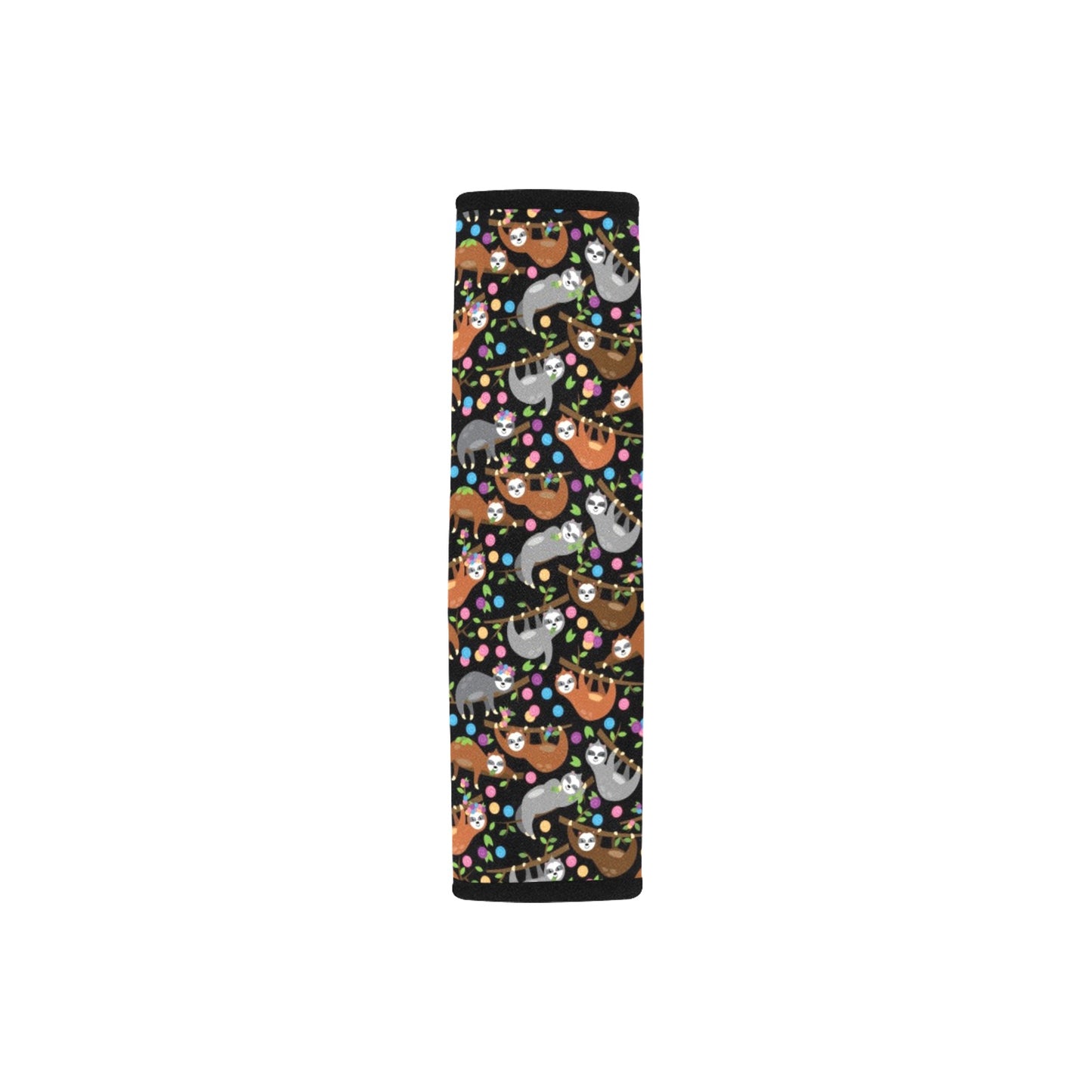 Sloth Print Design LKS306 Car Seat Belt Cover