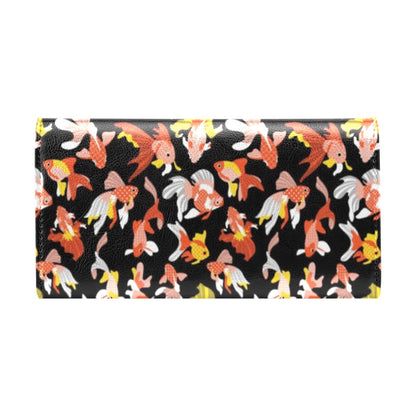 Goldfish Print Design LKS401 Women's Trifold Wallet