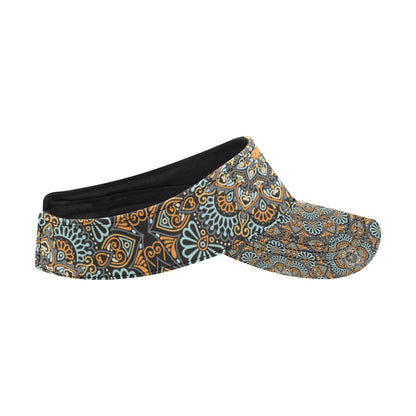 Mandala Pattern Print Design 05 Unisex Sun Visor