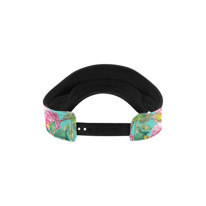 Dahlia Pattern Print Design DH07 Unisex Sun Visor
