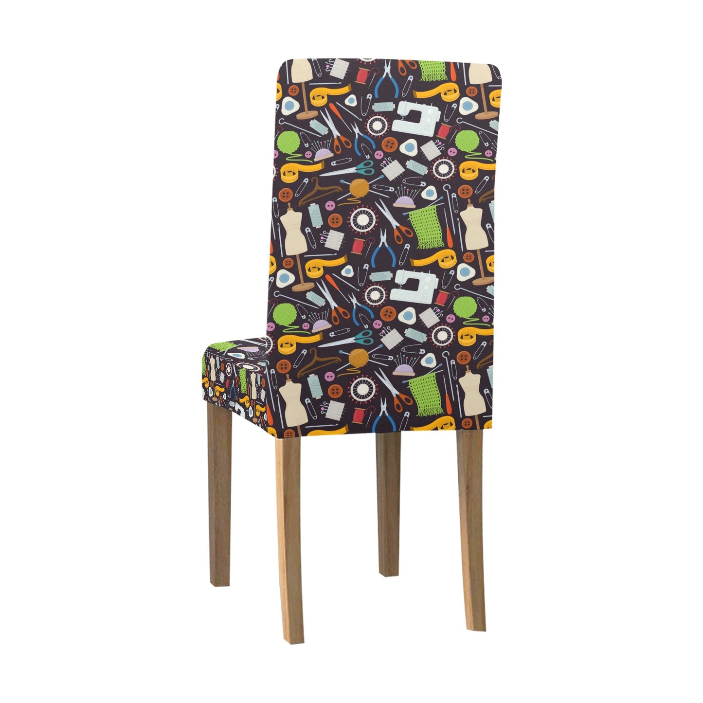 Sewing Equipment Print Design LKS308 Dining Chair Slipcover