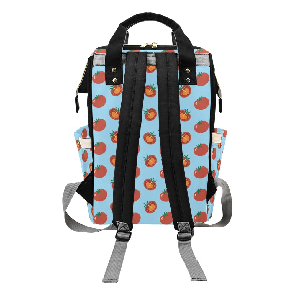 Tomato Print Design LKS304 Diaper Bag Backpack