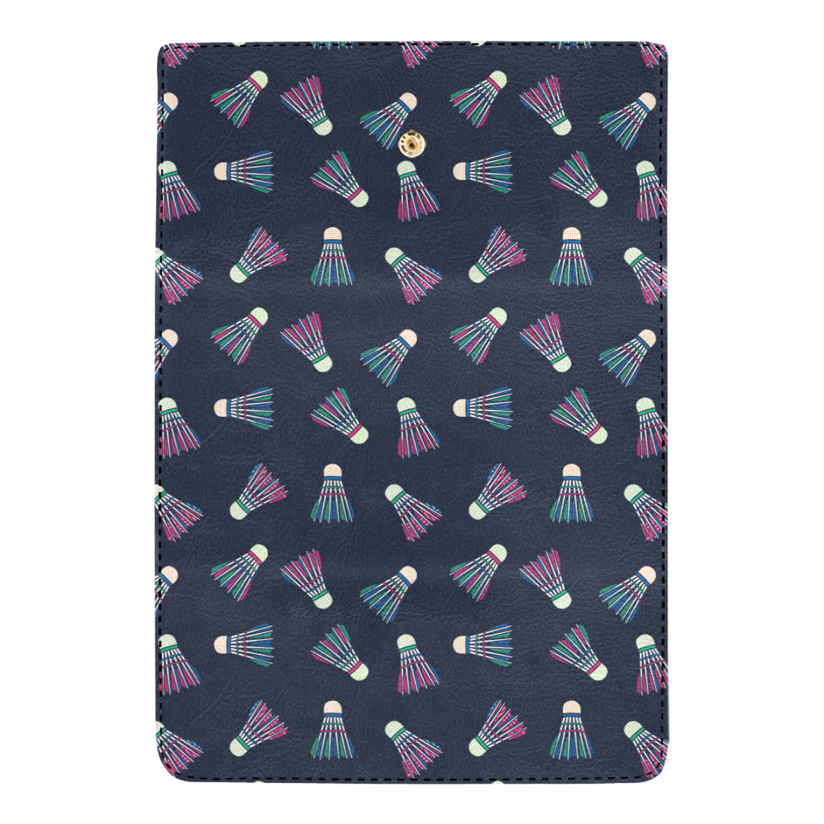 Badminton Ball Pattern Print Design 02 Women's Trifold Wallet