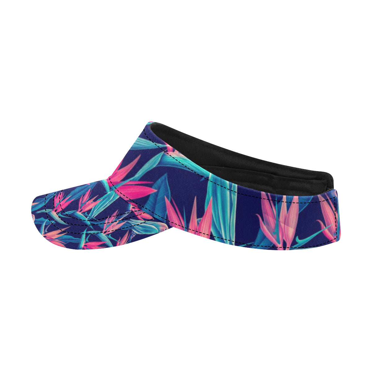 Tropical Flower Pattern Print Design TF024 Unisex Sun Visor