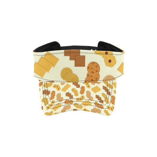 Cookie Pattern Print Design 06 Unisex Sun Visor