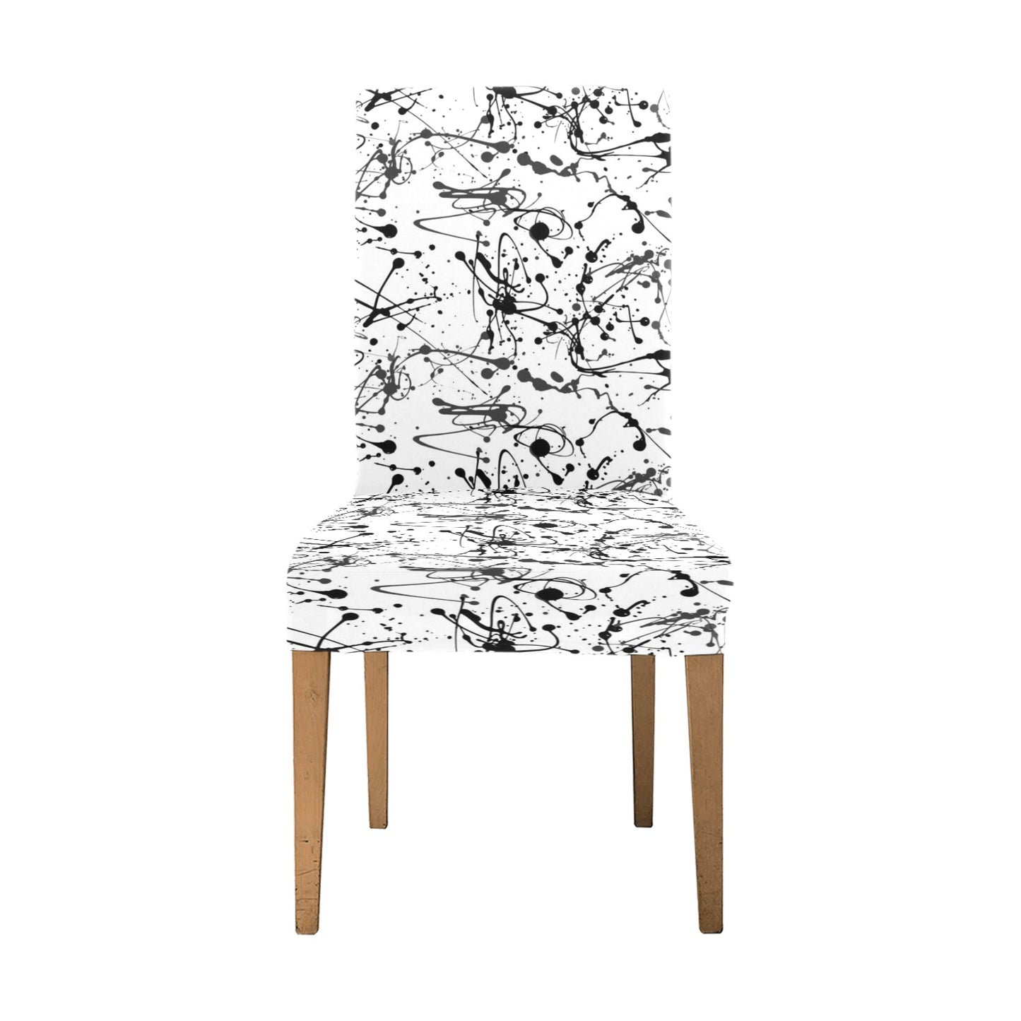 Splatter Print Design LKS305 Dining Chair Slipcover