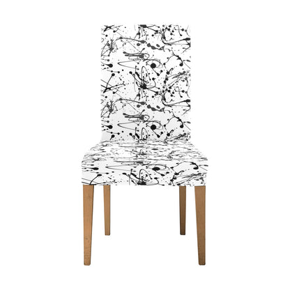 Splatter Print Design LKS305 Dining Chair Slipcover