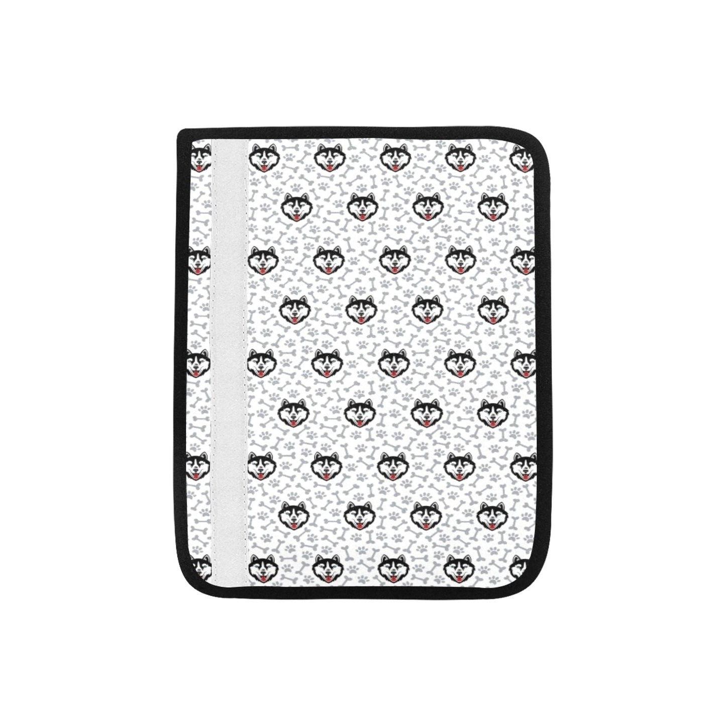 Siberian Huskies Print Design LKS305 Car Seat Belt Cover