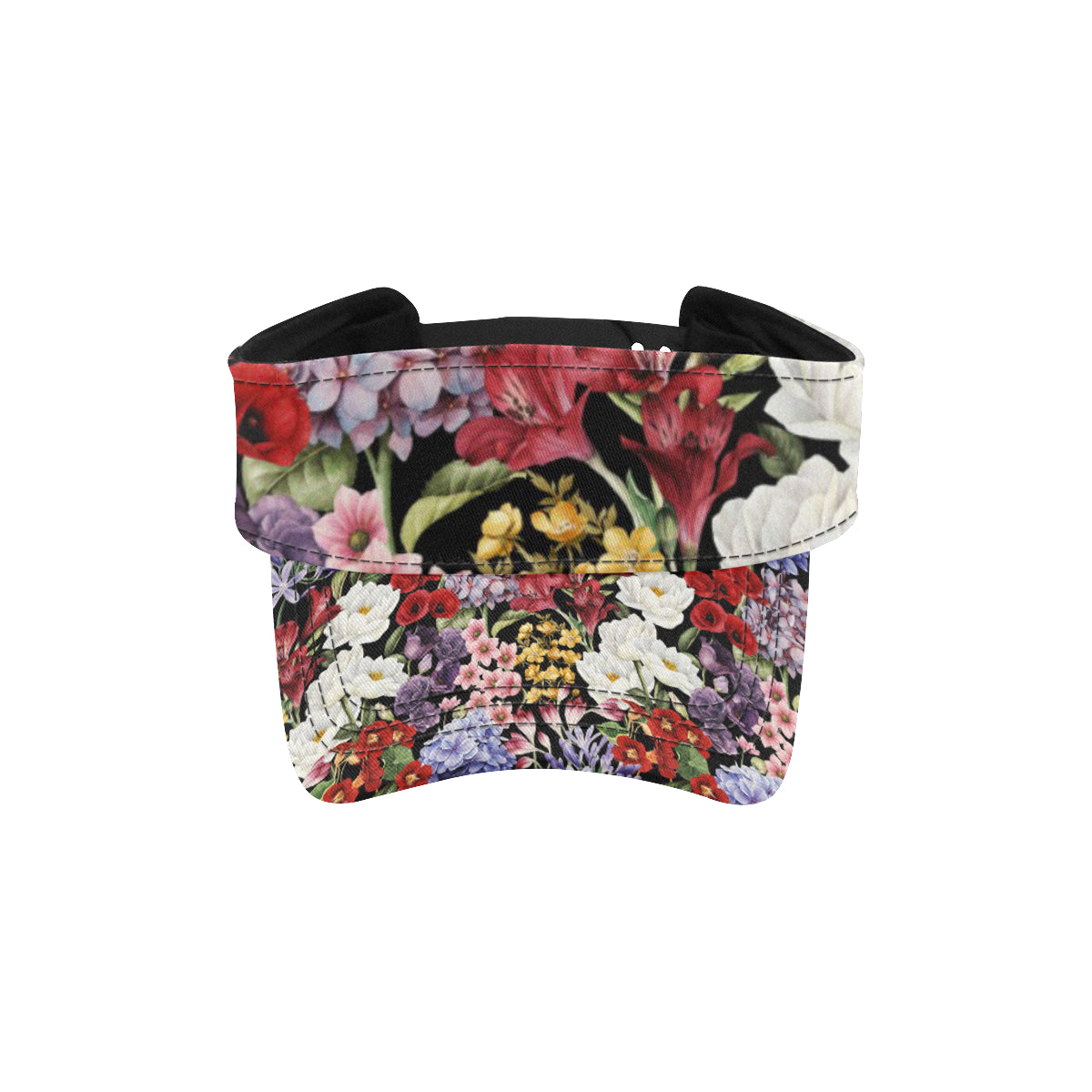 Summer Floral Pattern Print Design SF04 Unisex Sun Visor