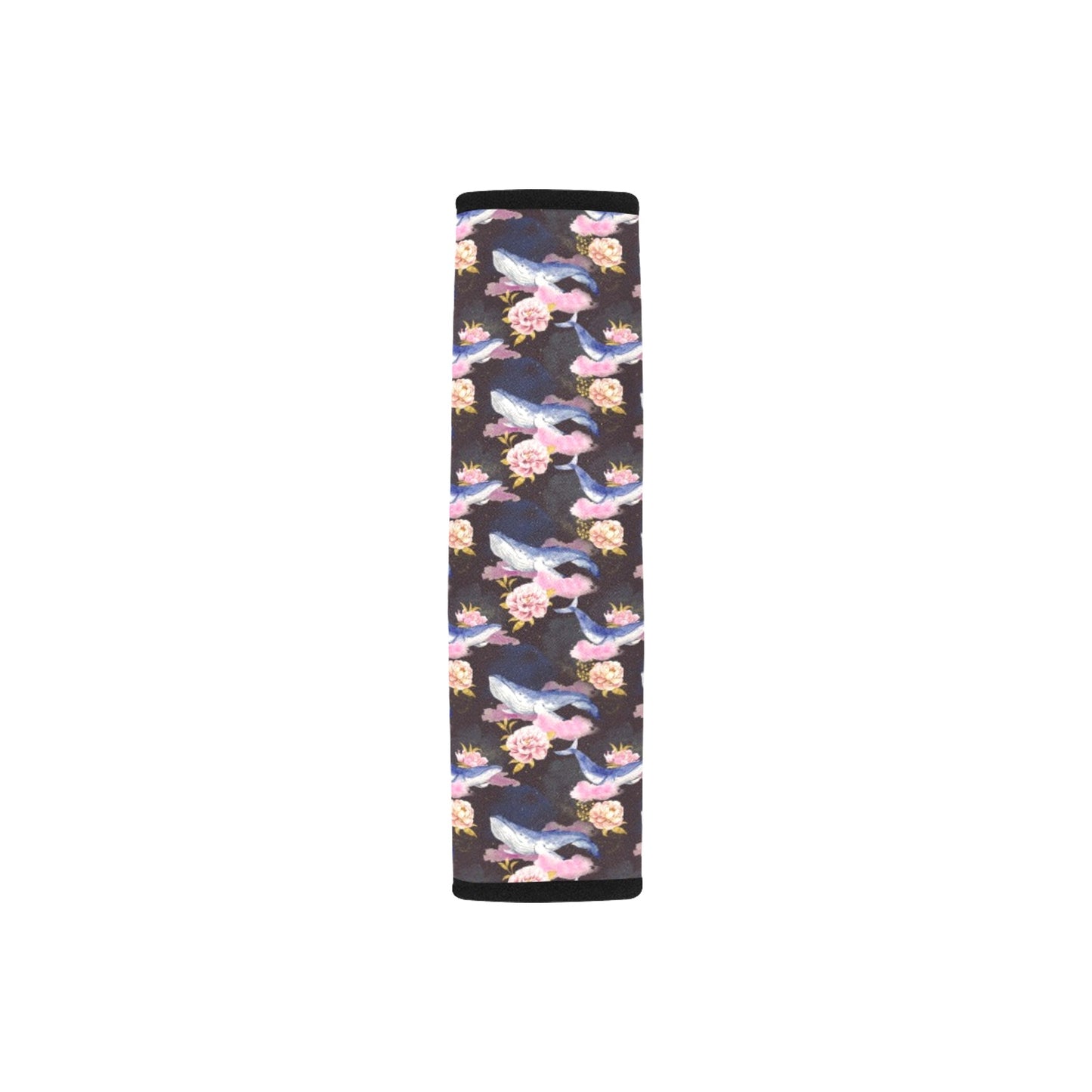 Blue Whale Print Design LKS401 Car Seat Belt Cover