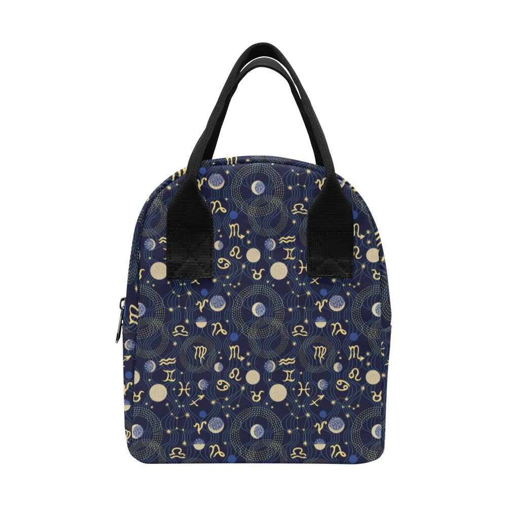 Zodiac Print Design LKS302 Insulated Lunch Bag