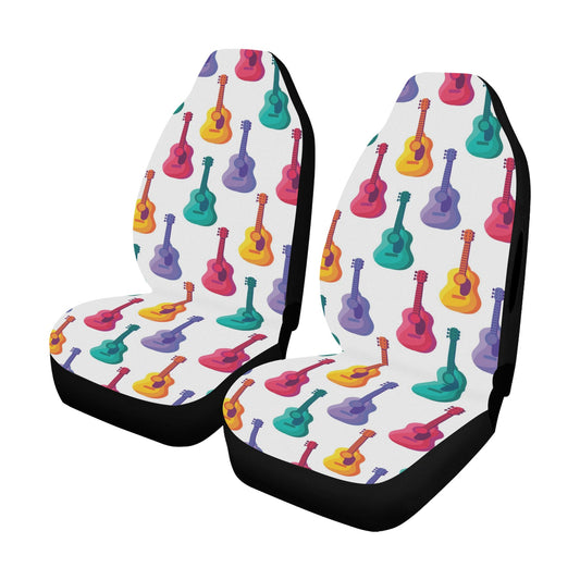 Acoustic Guitar Print Design LKS406 Car Seat Covers